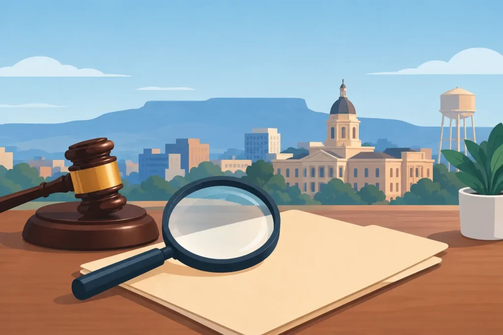 Warrant Search in San Angelo: What to Do Next