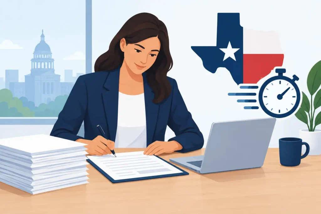How to Complete Texas Bond Paperwork Fast